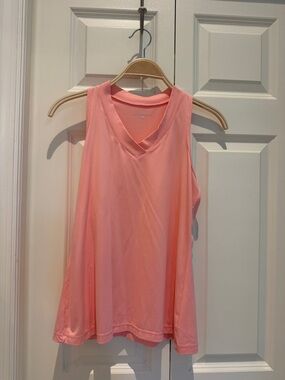 Sofibella  Sleeveless V-Neck Tank Top - Pink